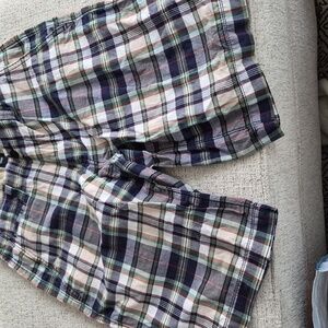 GAP Madras Plaid Shorts